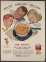 Looks Good! Listens Good! Smells Good! 'Tis Good! (Campbell's, tear sheet from Life)