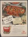 For Four Hungry People on a Budget (Hunt's, tear sheet from Life)