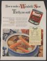 How to make a Wonderful Stew Thrifty, too-with Hunt's Tomato Sauce (Hunt's, tear sheet from Ladies' Home Journal)