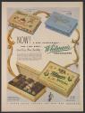Now! 3 Fine Assortments ... One Fine Name - And One Fine Quality ... Whitman's Chocolates (Whitman's, tear sheet)