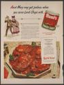 Aunt Mary may get jealous-when you serve Lamb Chops with Hunt's Tomato Sauce (Hunt's, tear sheet)