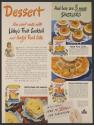 Simple to make! Simply luscious! Harvest Dream Dessert (Libby's, tear sheet from Life)