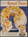 Simple to make! Simply luscious! Harvest Dream Dessert (Libby's, tear sheet from Life)