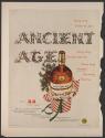 Every drop Tastes its Age Every drop Evenly matured Every drop Straight Kentucky Bourbon (Ancient Age, tear sheet)
