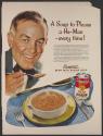 A Soup to Please a He-Man - every time! (Campbell's, tear sheet)