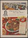I find pin money at my A&P Super Market! (A&P, tear sheet from Life)