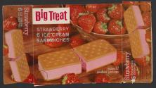 Strawberry Ice Cream Sandwiches (Big Treat)