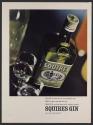 Clear as the air of a mountain top, Dry as the crackle of ice, Smooth as the lines of a racing yacht, Squires Gin the sporting spirit (Squires, tear sheet)