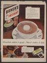 Chocolate makes it good...Baker's makes it best (Baker's, tear sheet from Life)