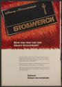 Warum essen immer mehr Leute Schwarze Herrenschokolade? (Stollwerck, tear sheet)