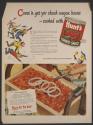 Come'n get yer chuck wagon beans - cooked with Hunt's Tomato Sauce (Hunt's, tear sheet)