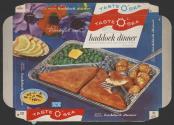 Haddock Dinner with Buttered Peas and Potato Puffs (Taste O' Sea)