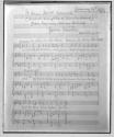 Copy of Henry Russell's "Ivy Green" Facsimile