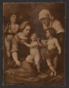 [Andrea Del Sarto's painting Die Heilige Familie (1514)]