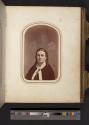 [Possibly Fannie Conant with three spirits]