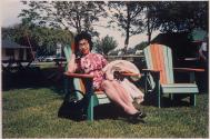 Lady in Lawn Chair