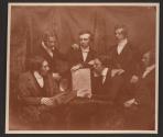 Professor Alexander Campbell Fraser, Rev. James Walker, Rev. Robert Taylor, Rev. John Murray, Rev. John Nelson, and Rev. Dr. William Welsh