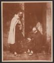 William Borthwick Johnstone and William Leighton Leitch as 'The Monks of Kennaquhair' from Sir Walter Scott's The Abbot