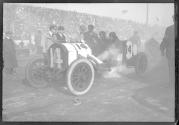 [auto race "#14" at track]