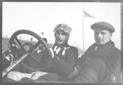 [close-up of auto racers]