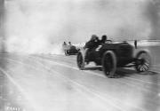 [autos racing on beach "#2"]