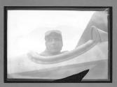 [close-up of airplane pilot]