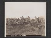 [Observers at the observation post on 155 mm. Howitzer range in United Kingdom. 21st FA BN, 5th Inf Div., Near Annalong, County Down, No. Ireland.]
