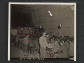 [Signal school in United Kingdom. Group of students in code practise room.  5th Inf Div., Newcastle, County Down, No. Ireland.]