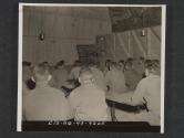 [Signal school in United Kingdom. T/3 Lawrence J. O'Toole, Rochester, N.Y., conducts a class in crytography [sic].  5th Inf Div., Newcastle, County Down, No. Ireland.]