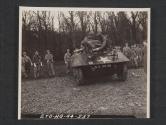 [Gas school in Northern Ireland. Demonstrating the First Echelon decontamination of a vehicle which has just gone through a gas attack. 5th Inf Div, Seaforde, Co. Down. No. Ire.]