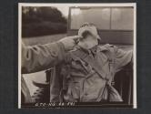 [Gas school in Northern Ireland. Photo shows accidental burns caused by protective ointment being left on the skin too long. 5th Inf Div, Seaforde, Co. Down. No. Ire.]