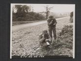 [Gas school in Northern Ireland. Practicing personal decontamination. 5th Inf Div, Seaforde, Co. Down. No. Ire.]