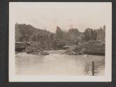 [American engineers repair a bridge at Gironville, France, over which armor and other vechicles will soon pass in support of the drive which is clearing all France of German troops.]
