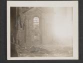 [This is one of the many scenes of devastation caused during a German air raid over Verdun.]