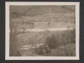 [Assault bridge washed out at Sauer River crossing near Echternach, Luxembourg.  5th Inf Div]