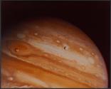 Jupiter with Satellites Io and Europa