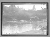 [auto at river crossing]