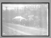 [spectators waiting at course]