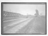 [auto crossing finish line at track "#2"]