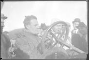 [close-up of auto racer]