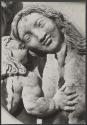 Miz et enfant cour - Musee de D'art Moderne cote [illegible] de N. York ave President Wilson Bas Relief (1937)