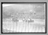 [Glidden Tour, cars fording the river at Back Creek, Virginia]