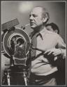 [Paul Strand with Leo Hurwitz on the set of "Native Land" N.Y.]