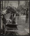 Boating at the floating gardens at Xochimilco