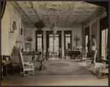[Interior with fireplace, Harbor Hill, Long Island]
