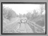 [auto driving on country road "Krit"]