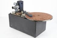 35mm filmstrip projector with phonograph player