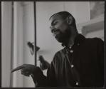 [LeRoi Jones in Chelsea, New York]
