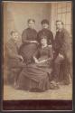 [Two men and three women]