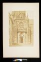 Selestat, church, detail, door